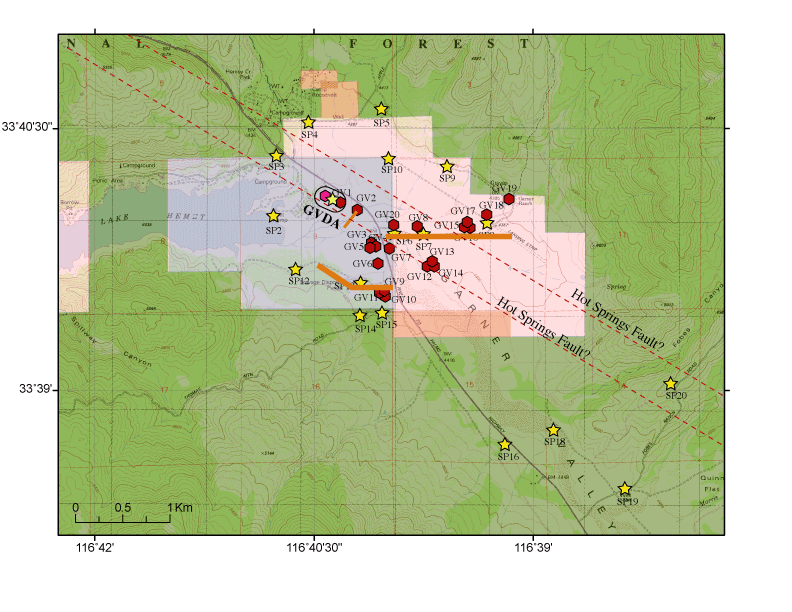 Experiment map