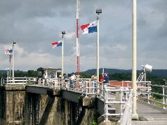 Top of Gatun Spillway