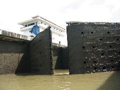 Miraflores Locks-open sesame 3