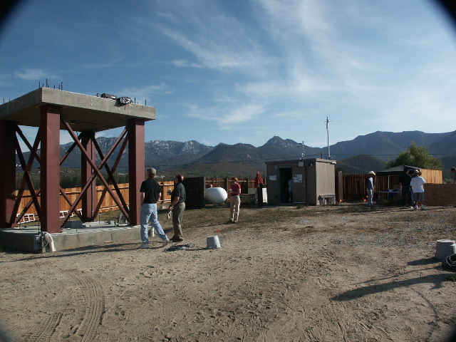 Test Structure & 'Shaker Shack'