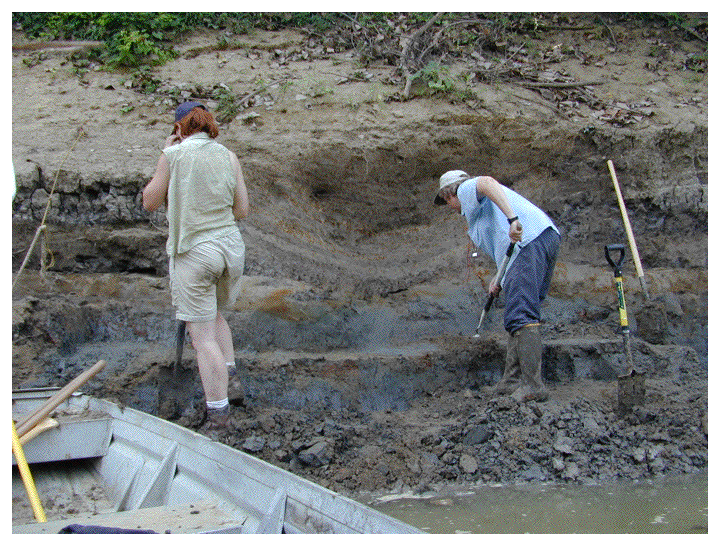geologists look for ancient liquefaction features