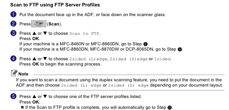 FTP scanning documentation