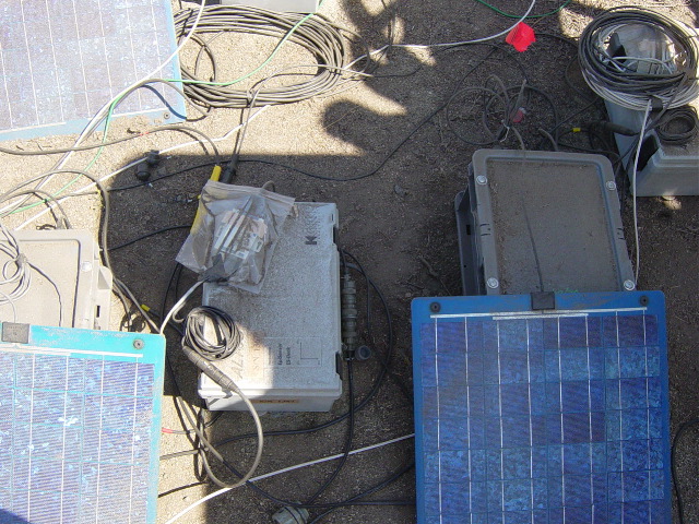 Electronics in a baggy