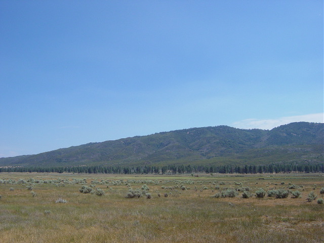 Valley floor